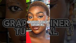 Graphic Liner Tutorial Tips youtubemadeforyou graphicliner liner makeup makeupshorts p [upl. by Sialac]