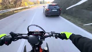 BETA RR 50 MOTARD TEST RIDE [upl. by Akaenahs703]