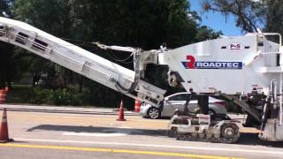 RoadTec RX700 Road Paver Machine [upl. by Ayala39]