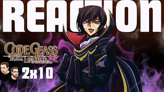 CODE GEASS 2x10 quotWhen Shen Hu Wins Gloryquot FIRST TIME ANIME REACTION Kodo Giasu S02E10 [upl. by Reiter]