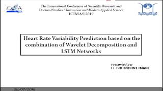 Heart Rate Variability Prediction based on the combination of WD and LSTM Networks [upl. by Nadoj544]