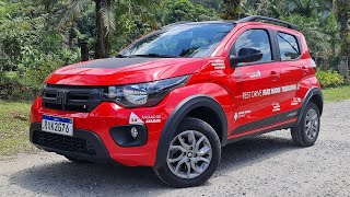 FIAT MOBI TREKKING 2023 muito econômico e MAIS BARATO QUE KWID OUTSIDER 2023 [upl. by Neersin]