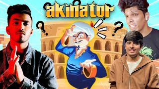 CAN AKINATOR GUESS INDIAN YOUTUBERS 😱 AKINATOR GAME [upl. by Martens315]