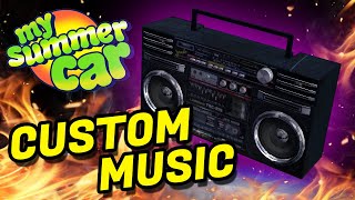 My Summer Car  How to Import Custom Music into the Game [upl. by Aihsoj59]