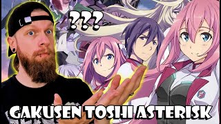 Gakusen Toshi Asterisk Openings and Endings Reaction [upl. by Linis632]