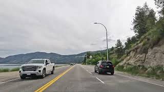 GoPro  Highway Drive  Peachland to Penticton Okanagan British Columbia Canada  4K  June 2024 [upl. by Anom]