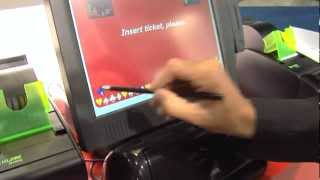 Demo with KUBE LOTTERY printer and A4 coupon scannermpg [upl. by Coonan]