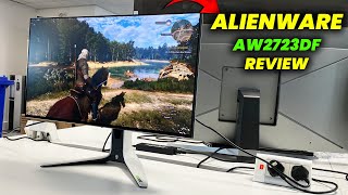 Alienware AW2723DF review 2024 240Hz Gaming Bliss with HDR Gaming Monitor [upl. by Elvis]