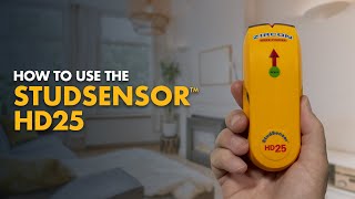 Zircon StudSensor HD25 Edge Finding Stud Finder [upl. by Highams]