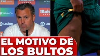 ATLÉTICO DE MADRID  CÁDIZ  SERGIO DESVELA el motivo de los BULTOS de FALI en la PIERNA [upl. by Ornstead]