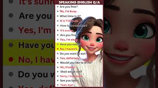 10 Basic English Question and Answer Practice  Learn Daily English Fast  Master English Speaking [upl. by Odrareve]