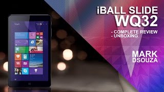 iBall Slide wq32 review  iBall wq32 Unboxing [upl. by Acker]