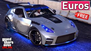 Annis Euros Best Customization  Free  Tokyo Drift Aggressive Build  GTA 5 Online [upl. by Yuji]