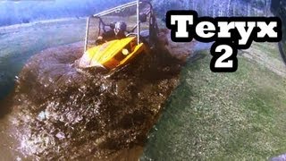 Kawasaki Teryx ATV 4x4 Mud [upl. by Lrig166]