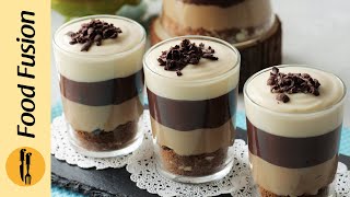 Chocolate Mousse Trifle Recipe By Food Fusion [upl. by Aohsoj]