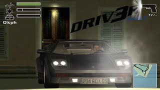 DRIV3R PC Gameplay  Past Midnight Pursuit Madness [upl. by Iroj]