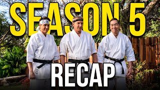 COBRA KAI Season 5 Recap [upl. by Millman]