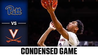 Pitt vs Virginia Condensed Game  202324 ACC Mens Basketball [upl. by Yzeerb]