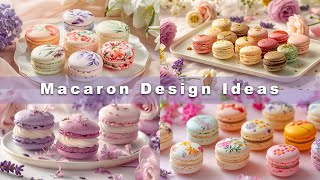 Colorful Macaron Decorations  Macaron heaven  macaron box  fancy macarons  dessert [upl. by Essilem]