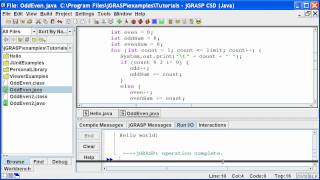 jGRASP Getting Started [upl. by Susie]