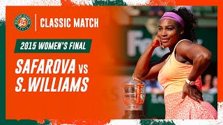 Garbine Muguruza vs Serena Williams Clay Summer 2016 Final Highlights of French Open Tennis [upl. by Halet500]