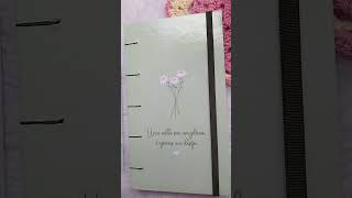 ✿ Caderno Costurado Slim ✿ [upl. by Logan]