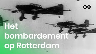 Het bombardement op Rotterdam in de Tweede Wereldoorlog  Het Klokhuis [upl. by Llenrep455]