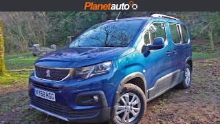 Peugeot Rifter 2019 Allure 15 Diesel BlueHDI Review amp Road Test [upl. by Lapides463]