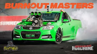 BURNOUT MASTERS TOP 10 AT SUMMERNATS 33 [upl. by Saihttam360]