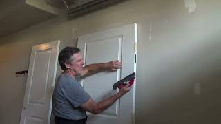 Man Says He Cant Sand Doors Ready for Paint Then Does It Anyway [upl. by Stag402]