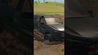 Fortuner vs endeavour off roading dakuslowed music  Gamer ashad 3435 [upl. by Dunning]