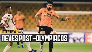 Neves on making the Europa League quarter finals [upl. by Eolcin]