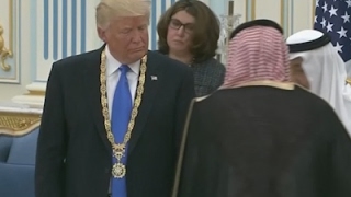 Raw Saudi Arabia Honors Trump in Riyadh [upl. by Lemrahs307]