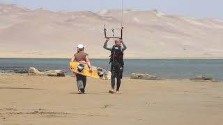 Perú Paracas Kitesurf Footage from 2013 Wind  the bay [upl. by Enelec]