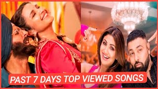 Past 7 Days Most Viewed Indian Songs On YouTube  3 October 2023   New Hindi Songs 2023 New Song [upl. by Avitzur]