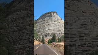 CheckerboardMesa checkerboard zionnationalpark travel [upl. by Oos243]