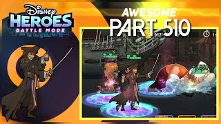 Disney Heroes Battle Mode JACK SPARROW ORANGE PROMOTION PART 510 Gameplay Walkthrough  iOSAndroid [upl. by Euqinu429]