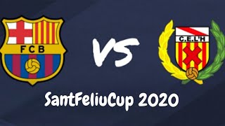 FC Barcelona vs LHospitalet  Torneo Benjamín Santfeliucup 2020 [upl. by Nadruoj647]