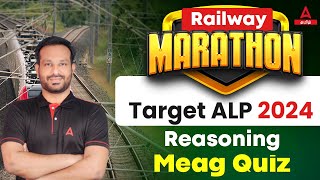 Target ALP 2024  Reasoning Mega Quiz  By Arun Sir  Adda247 Tamil [upl. by Amej]