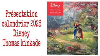 Calendrier Disney Thomas kinkade 2023 [upl. by Nivri]