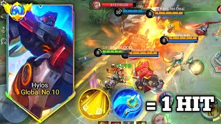 HYLOS NEW SUPER DAMAGE BUILD 2023 MUST TRY [upl. by Reinald439]