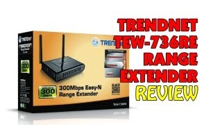 TrendNet TEW736RE 300Mbps EasyN Range Extender [upl. by Reyam]