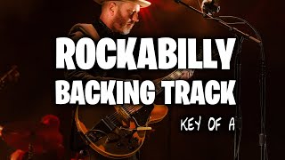 Rockabilly Blues Backing Track key of A [upl. by Ambros]