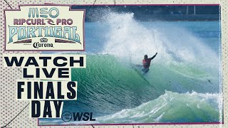 WATCH LIVE MEO Rip Curl Pro Portugal presented by Corona 2024  FINALS DAY [upl. by Acisey]