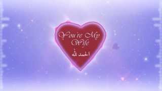 Youre My Wife Alhumdullilah by Omar Esa  Typography  Vocals Only [upl. by Leunad107]