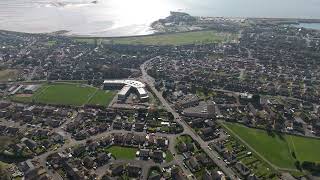 Burntisland on Easter Sunday by drone [upl. by Rimhsak]