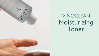 Caudalie  Moisturizing Toner  Vinoclean [upl. by Sainana]