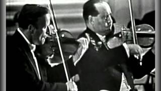 Bach Double Violin Concerto  Yehudi Menuhin And David Oistrakh [upl. by Huda]