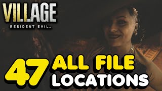 RE8 Village  All File Locations In Resident Evil 8 Bookworm Trophy Guide [upl. by Alastair]