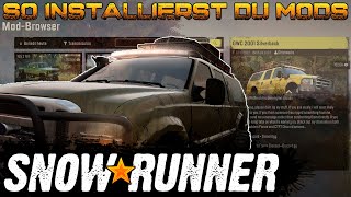 Wie werden Mods installiert ganz einfach Snowrunner Mod Guide [upl. by Loomis805]